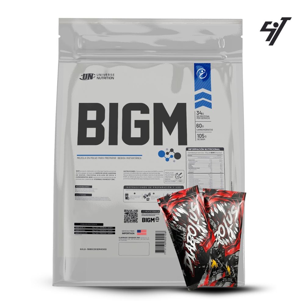 PROTEÍNA UN BIGM 3 KG CHOCOLATE - 1