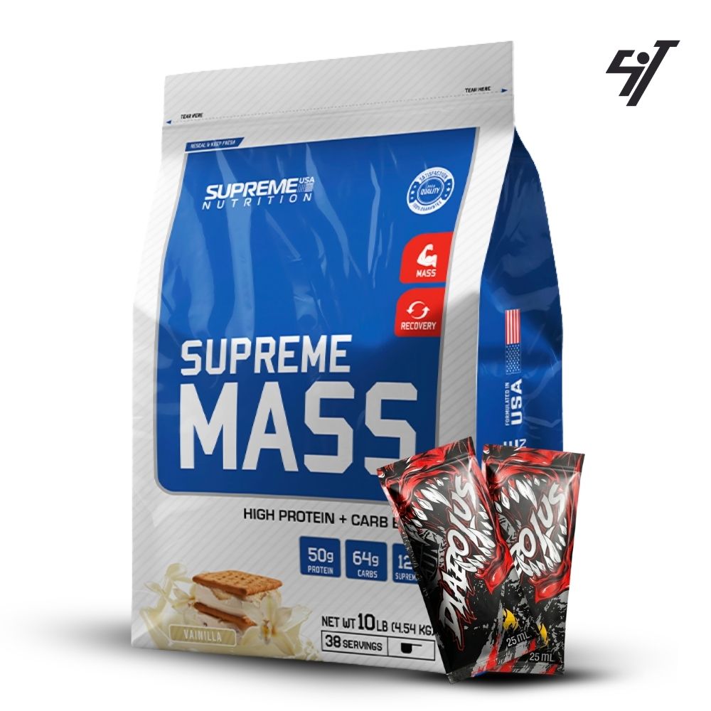 GANADOR DE PESO SUPREME MASS 10LB VAINILLA - 1
