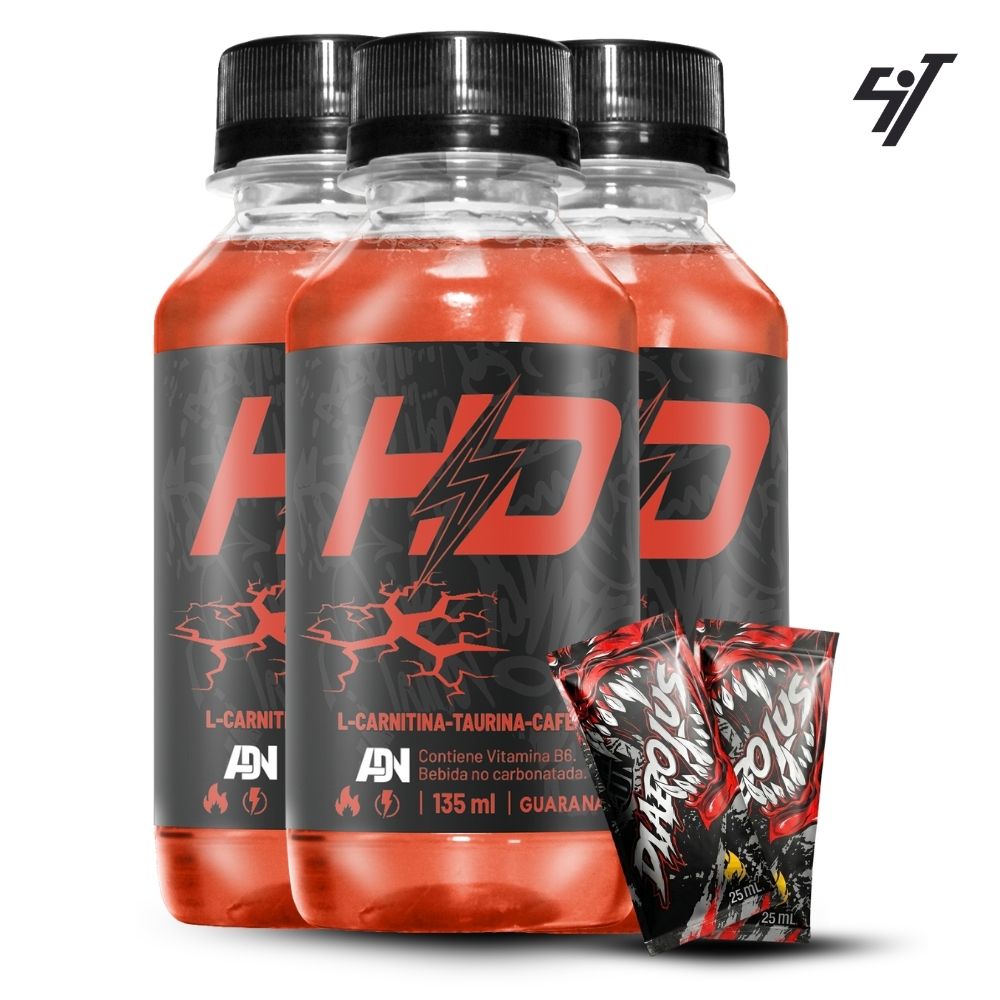 FAT BURN ADN HD X 15 BOT. GUARANA - 1