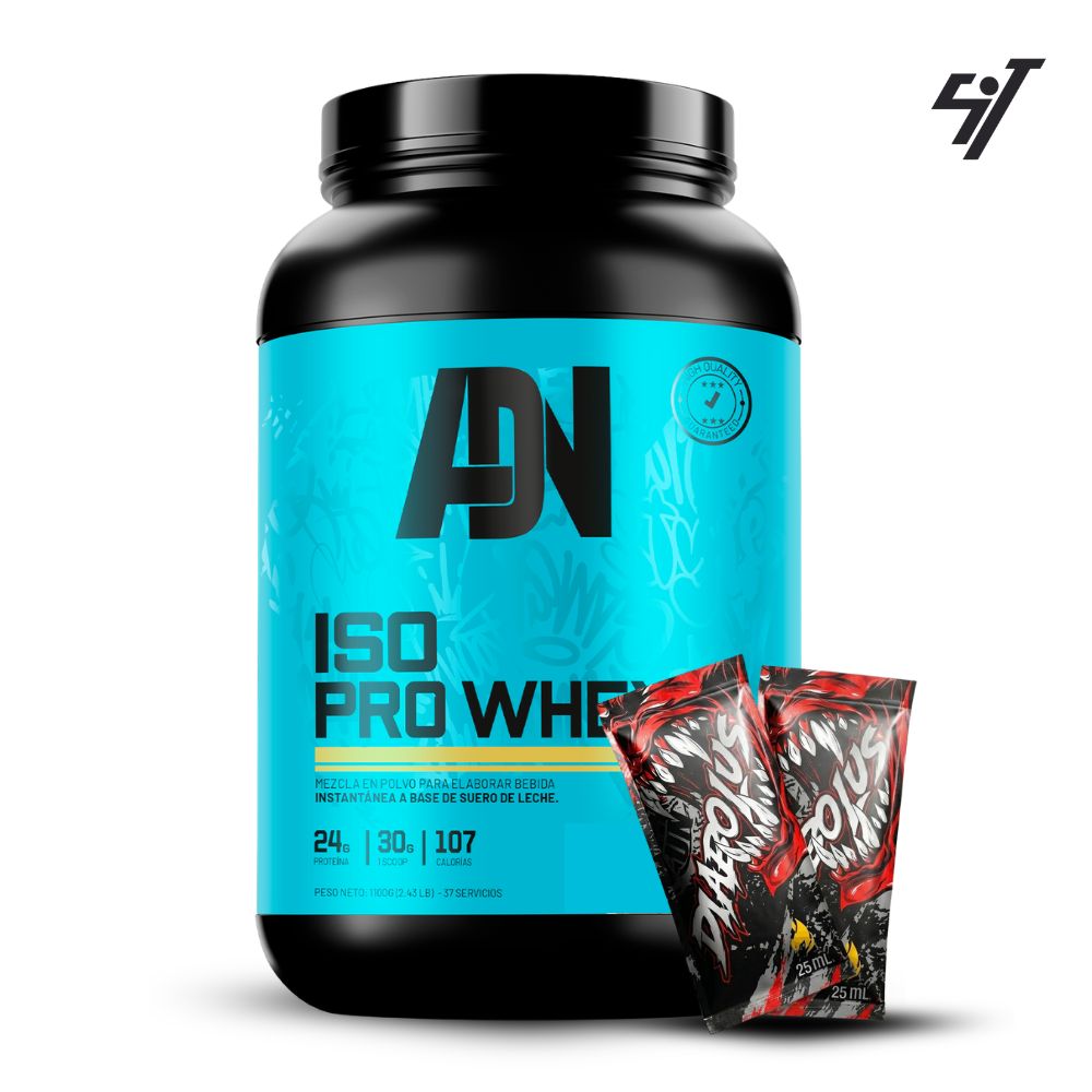 PROTEÍNA ISO PRO WHEY DE 1.1 GRAMOS CHOCOLATE - 1