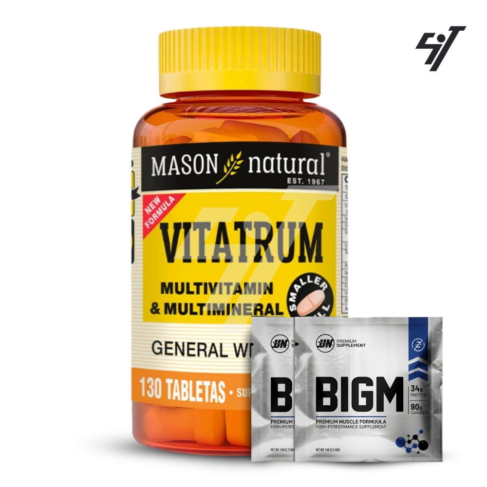 VITAMINA MASON VITATRUM MULTIVITAMIN Y MULTIMINERAL(130 TAB) - 1