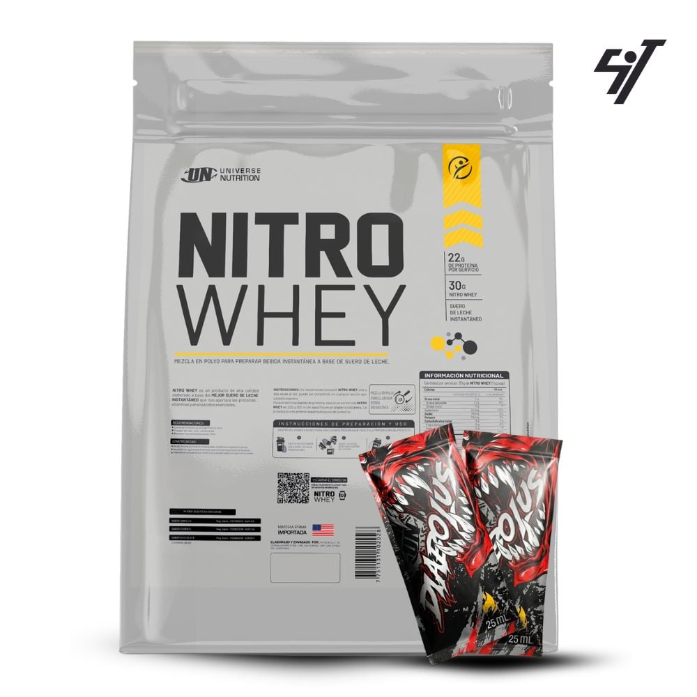 NITRO WHEY DE 5 KG COOKIES - 1