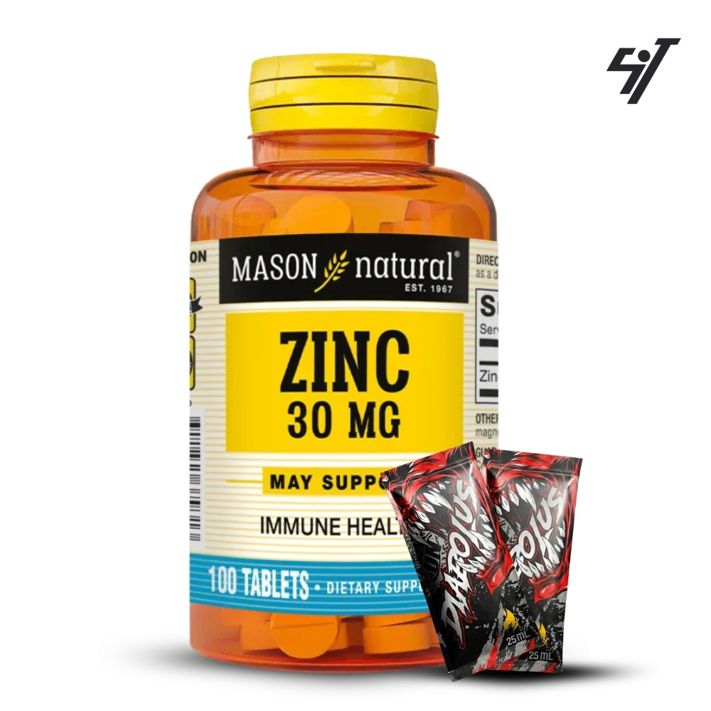 ZINC 30MG MASON (100 TAB) - 1