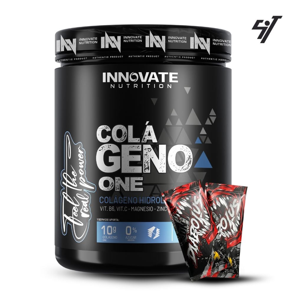 COLÁGENO ONE 500GR FRUIT PUNCH - 1