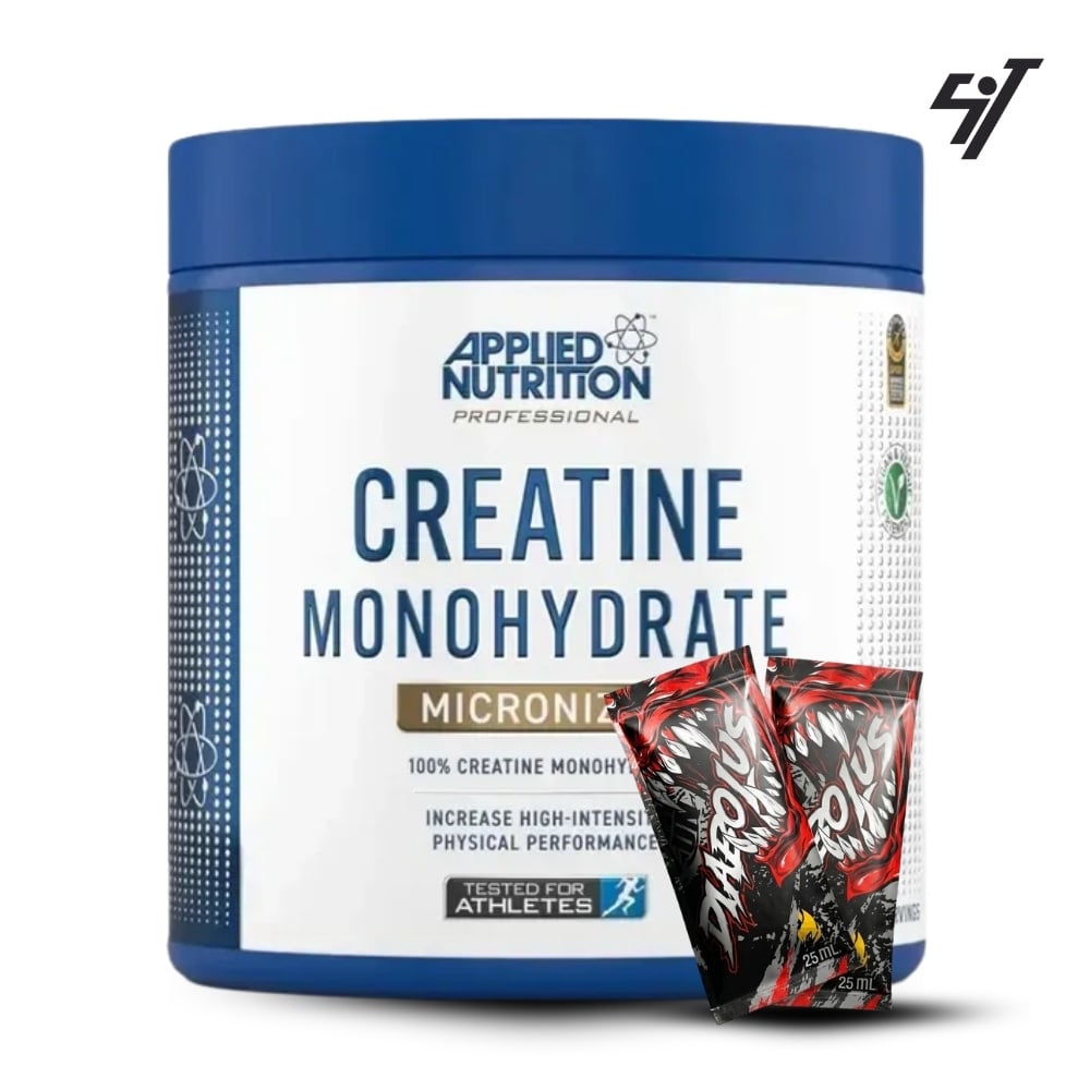 CREATINA MONOHIDRATADA APPLIED NUTRITION 500GR - 1