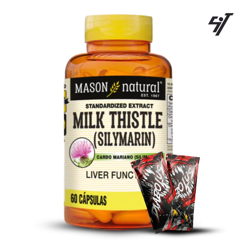 VITAMINA MASON MILK THISTLE (SILYMARIN) (60 CAP) - 1