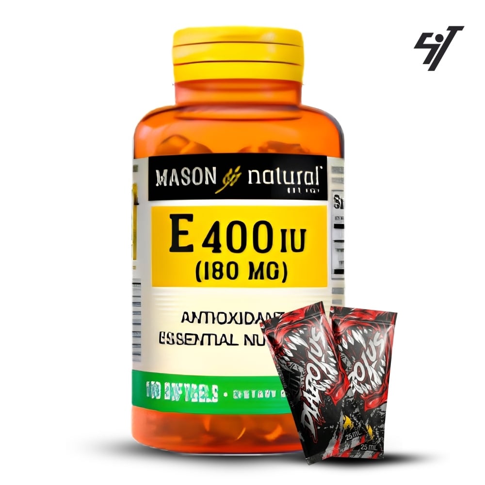 VITAMINA MASON E 400 IU (180 MG) (100 SOFTG) - 1