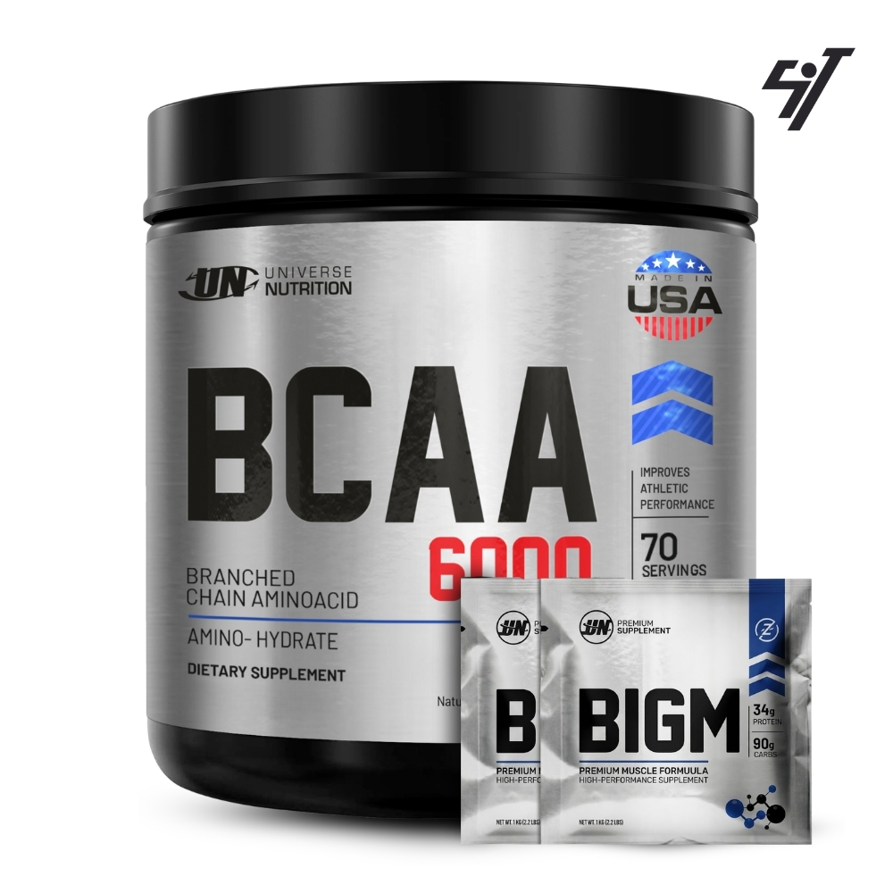 AMINOÁCIDOS PRO BCAA UN 6000 490G FRUIT PUNCH - 1