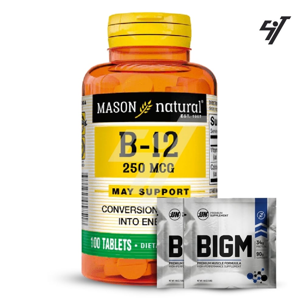 VITAMINA MASON B-12 250 MCG (100 TAB) - 1