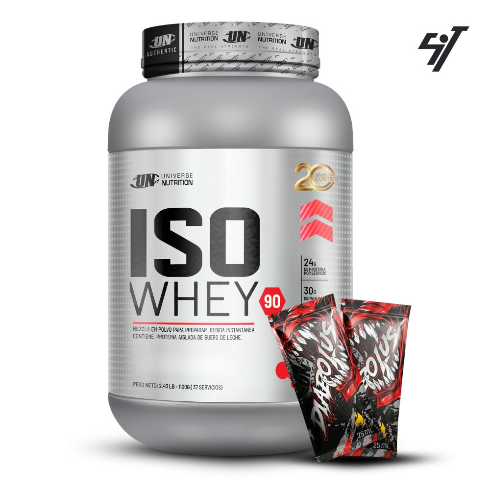 ISO WHEY 90 DE 1.1 KG CHOCOLATE - 1