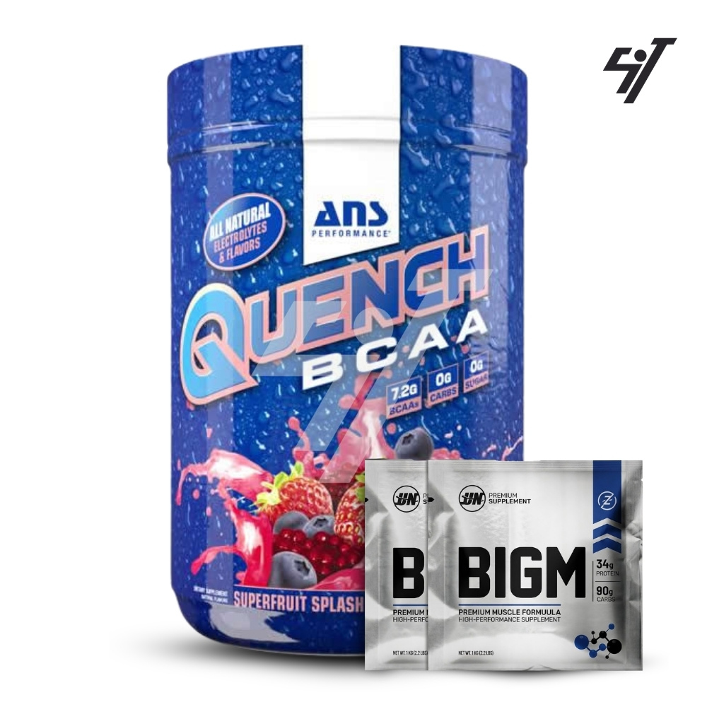 AMINOÁCIDOS ANS QUENCH BCAA 100 SERVICIOS SUPERFRUIT - 1