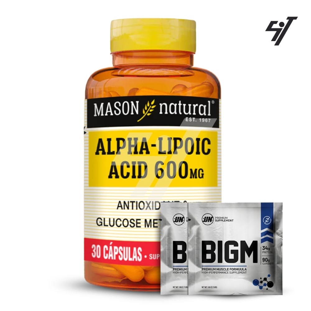 MASON ÁCIDO ALFA LIPOICO 600 MG CÁPSULAS 30 CAPS - 1