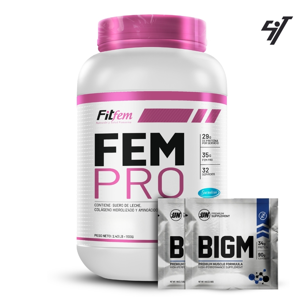 PROTEÍNA FEM PRO 1100GR CHOCOLATE - 1