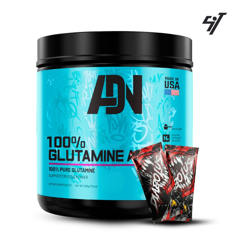 GLUTAMINA MICRONIZADA ADN 500GR - 1