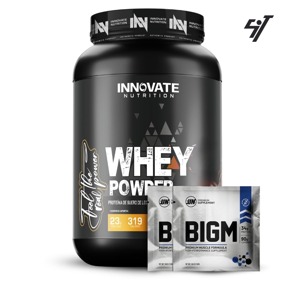 PROTEÍNA WHEY POWDER 1100GR CHOCOLATE - 1