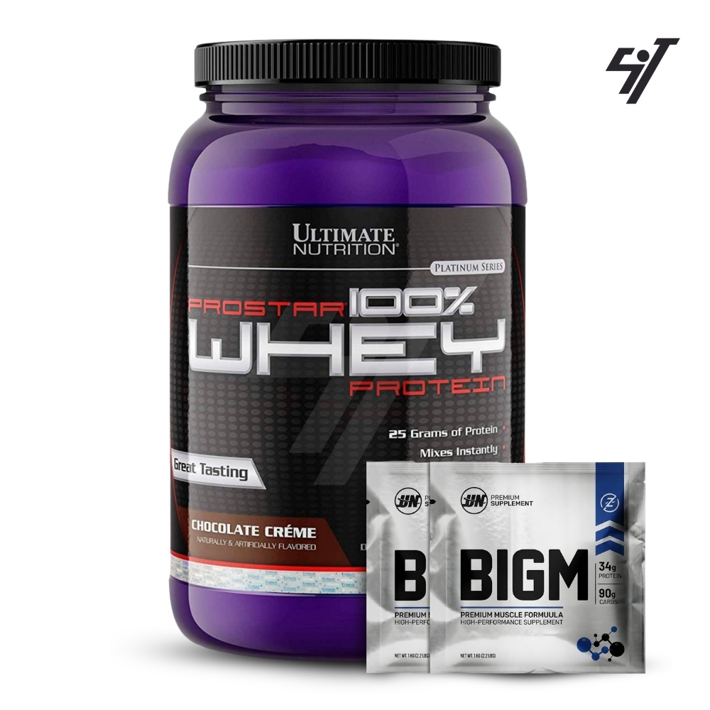 PROSTAR 100% WHEY 2LB CHOCOLATE - 1