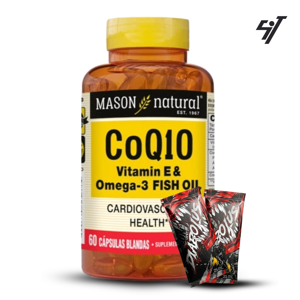 VITAMINA MASON CO Q10 VITAMIN E Y OMEGA-3 FISH OIL(60 SOFTG) - 1