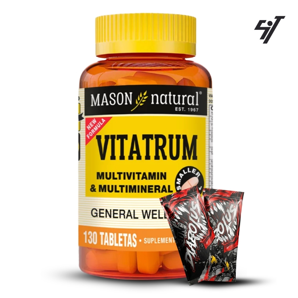 VITAMINA MASON VITATRUM MULTIVITAMIN Y MULTIMINERAL(130 TAB) - 1