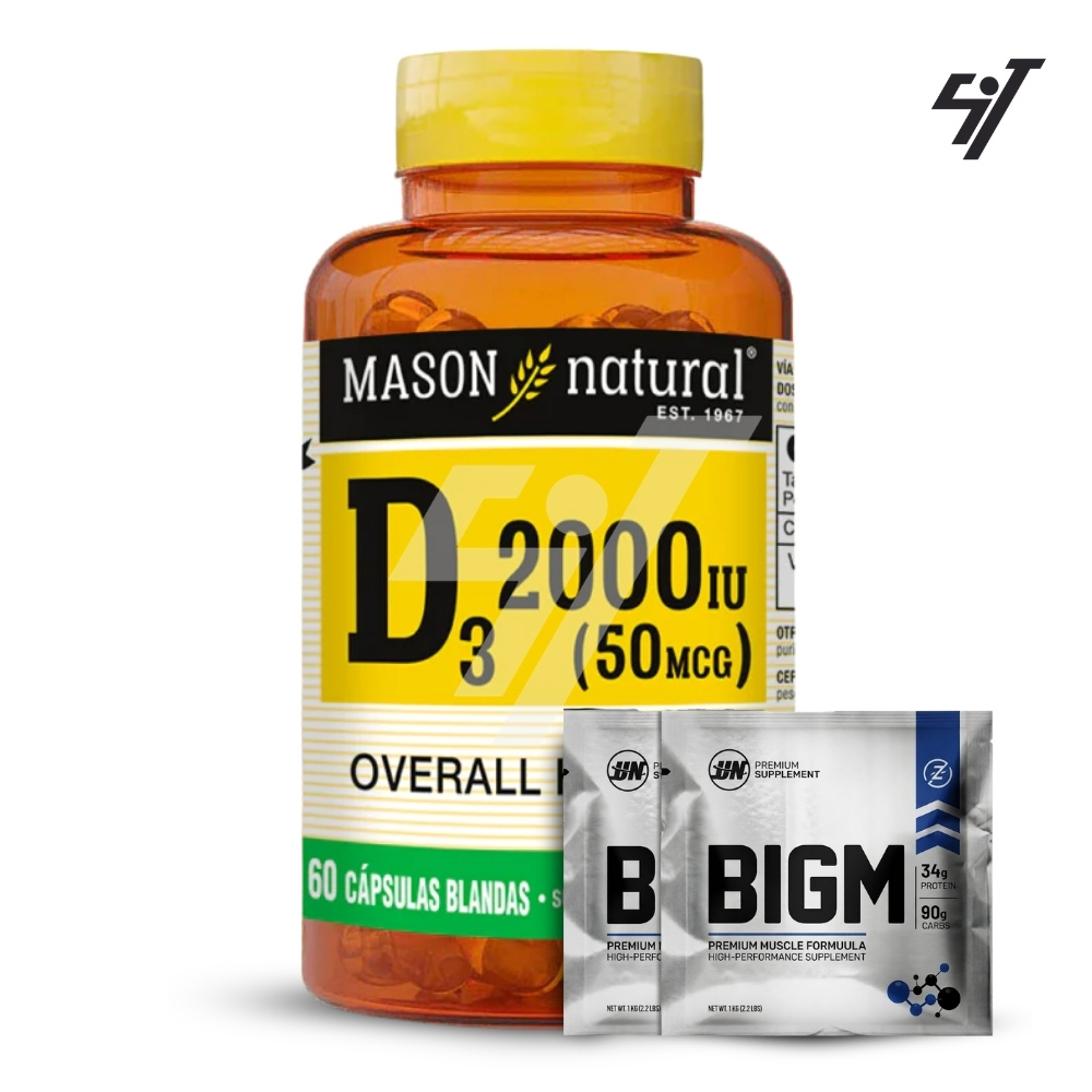 VITAMINA MASON D3 10 UI (60 SOFTG) - 1