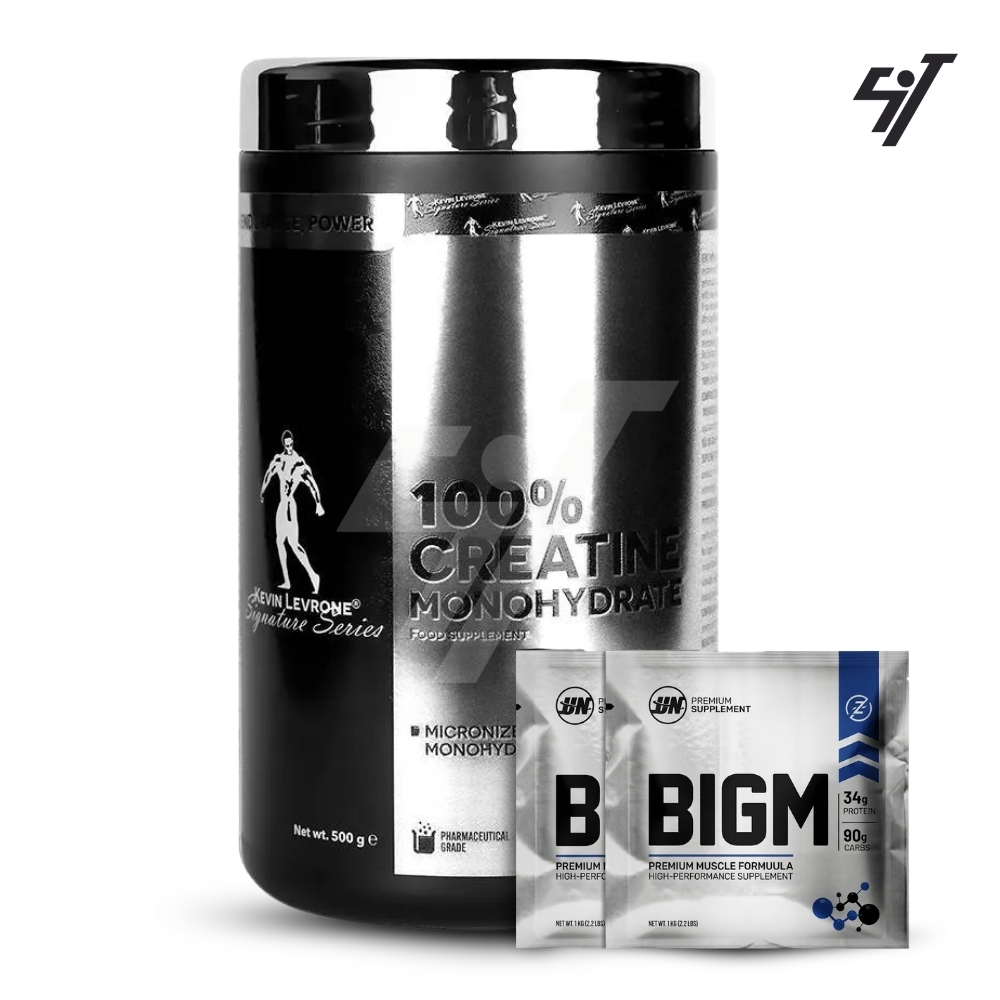 CREATINA MONOHIDRATADA KEVIN LEVRONE 500 GR - 1