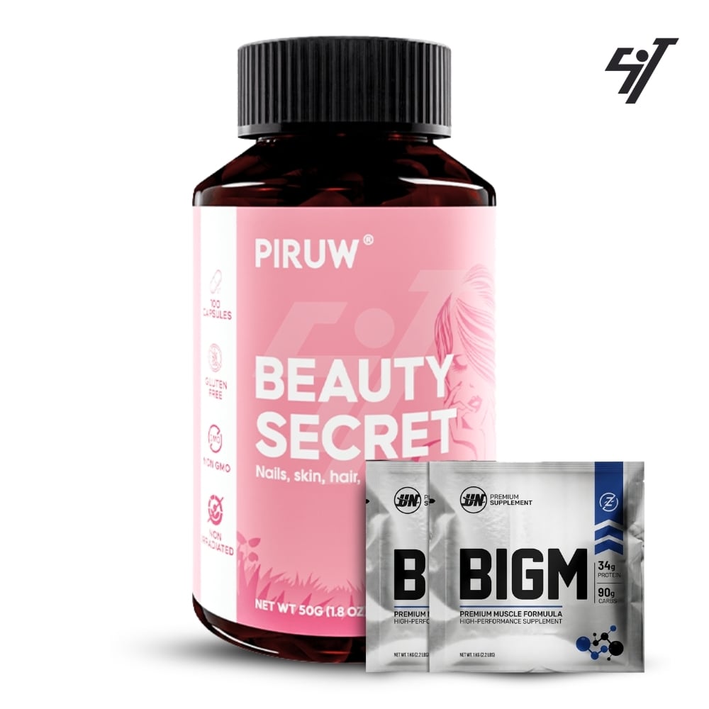 VITAMINA BEAUTY SECRET PIRUW 100 CÁPSULAS - 1
