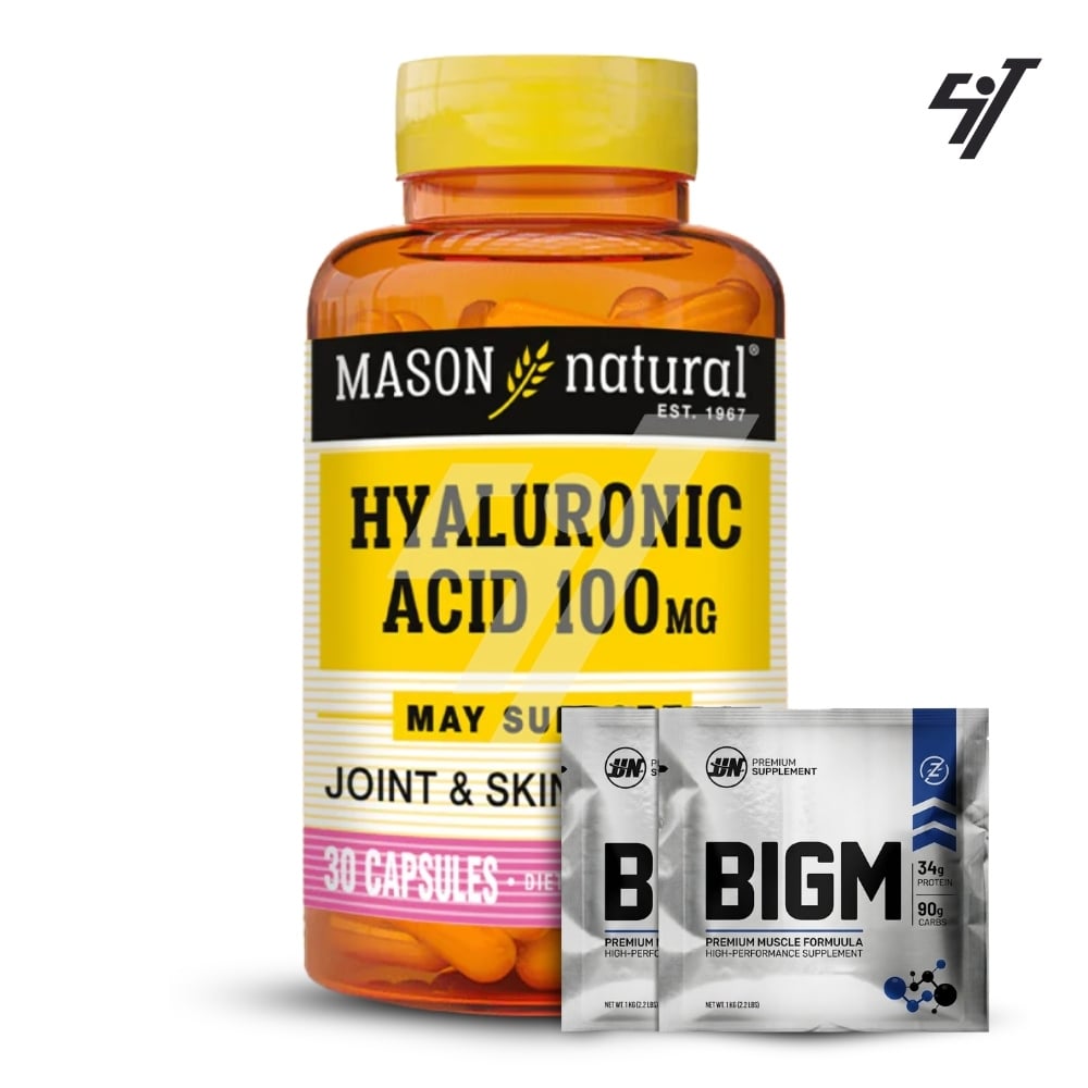 VITAMINA MASON HYALURONIC ACID 100MG (30 CAP) - 1