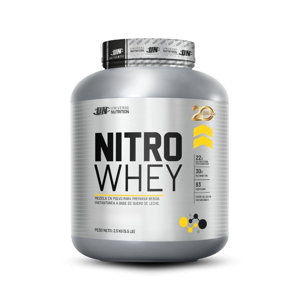 NITRO WHEY 5.5LB CHOCOLATE+CREATINA MYPROTEIN 250GR - 2