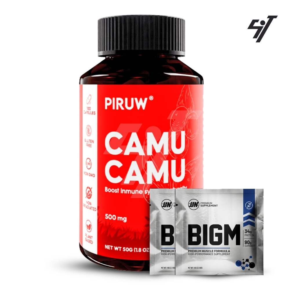 VITAMINA C PIRUW CAMU CAMU 100 CÁPSULAS - 1