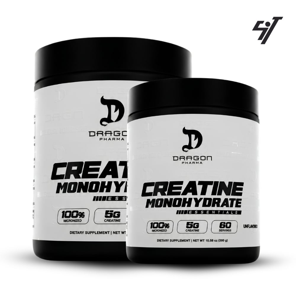PACK CREATINA MONOHIDRATADA 300GR DRAGON PHARMA X2 - 1