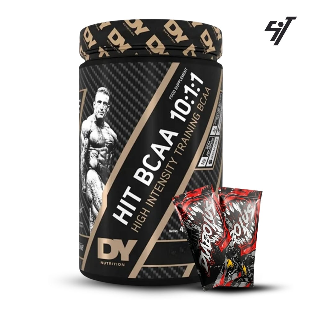 AMINOÁCIDOS DORIAN YATES HIT BCAA 400GR 1011 FRESA - 1