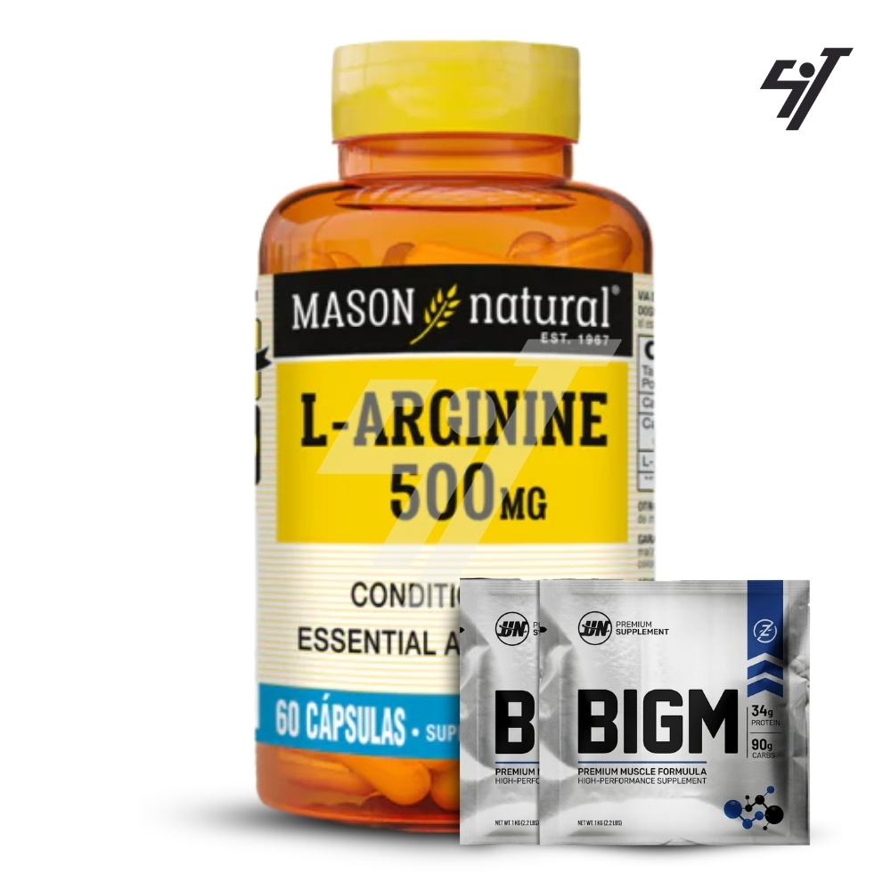 VITAMINA MASON L-ARGININE 500 MG (60 CAP) - 1