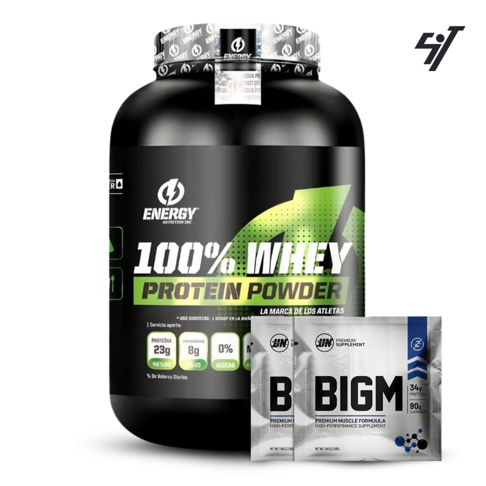 PROTEINA ENERGY NUTRITION 100% WHEY 1KG VAINILLA - 1