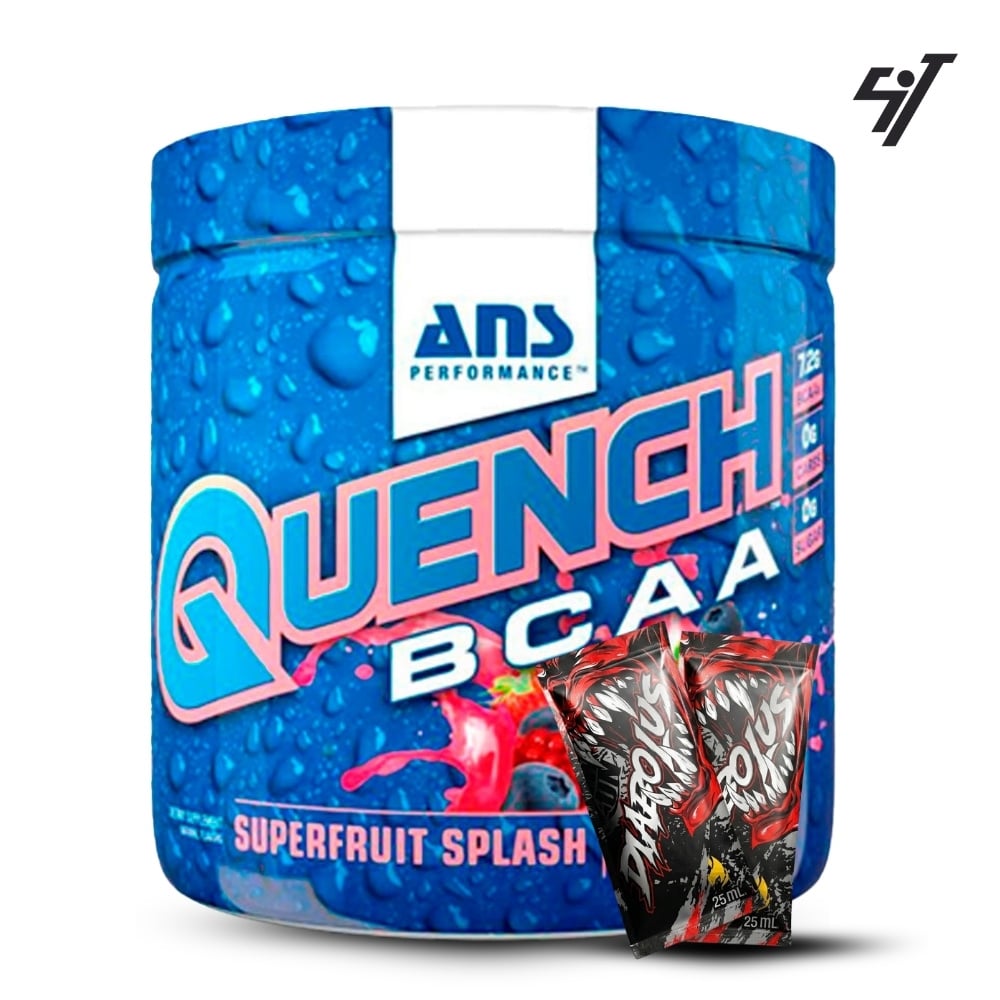 AMINOÁCIDOS ANS QUENCH BCAA 30 SERVICIOS SUPERFRUIT - 1
