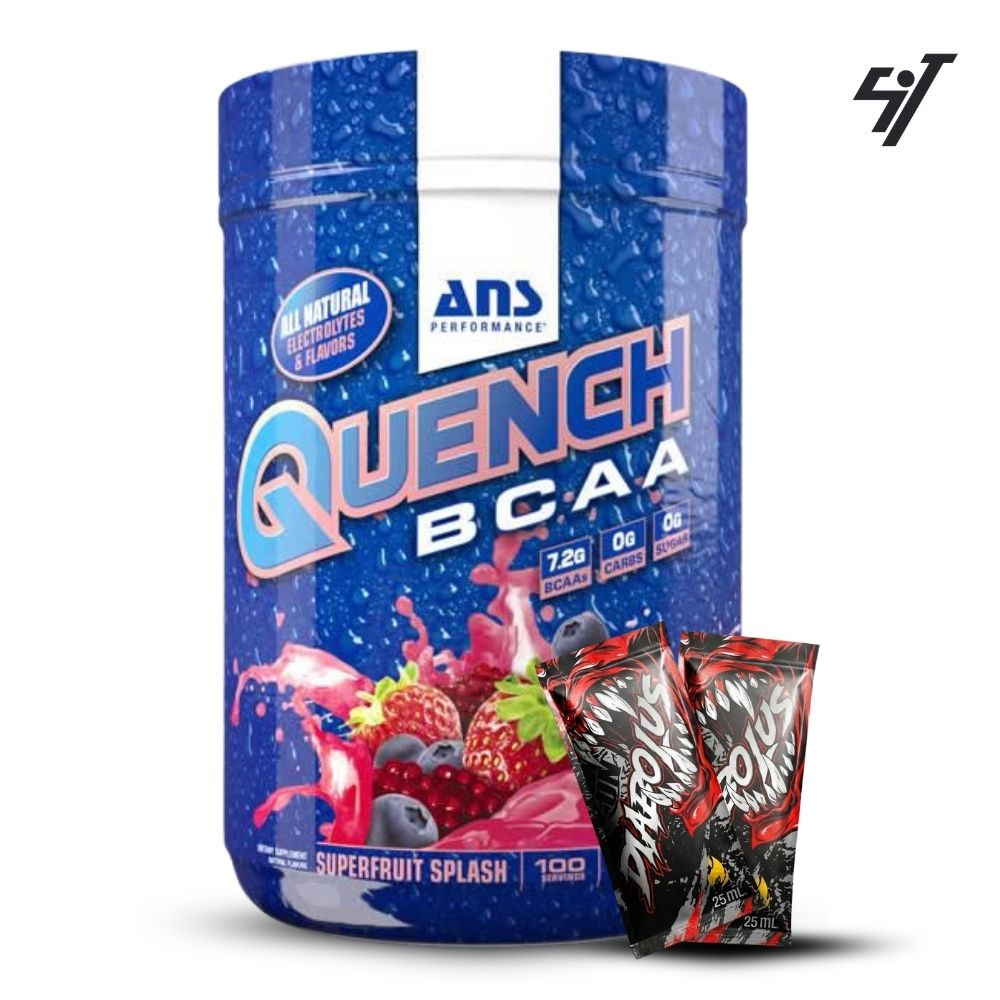AMINOÁCIDOS ANS QUENCH BCAA 100 SERVICIOS SUPERFRUIT - 1