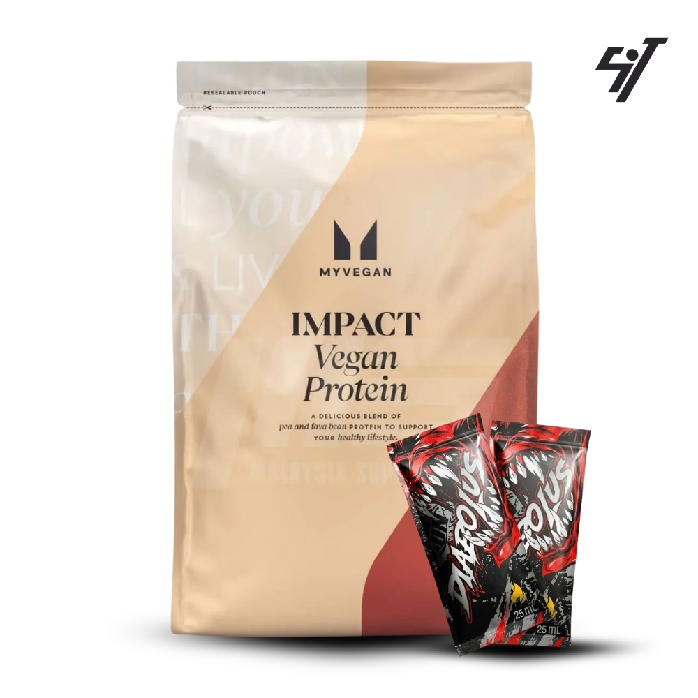 PROTEÍNA VEGANA VEGAN BLEND 1 KG CAFÉ Y NUECES - 1