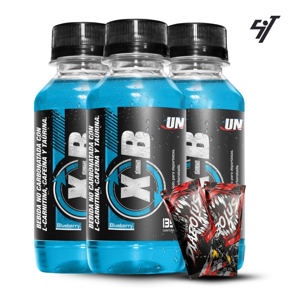 PACK UN X-B 15 UNIDADES BLUBERRY - 1