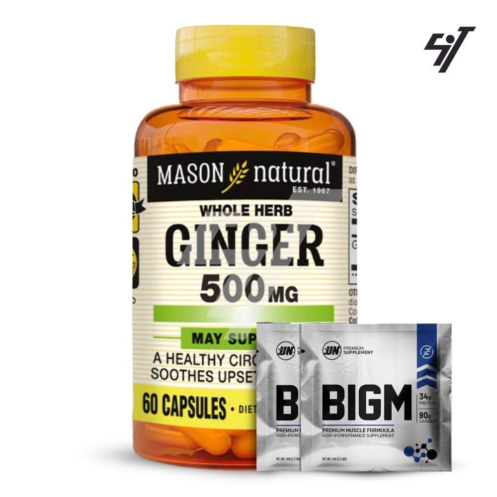 VITAMINA MASON GINGER 500 MG (60 CAP) - 1