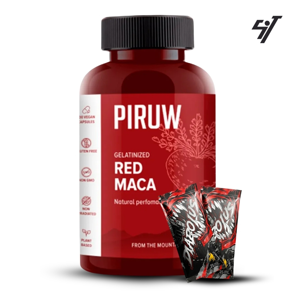 MACA ROJA PIRUW 100 CÁPSULAS - 1