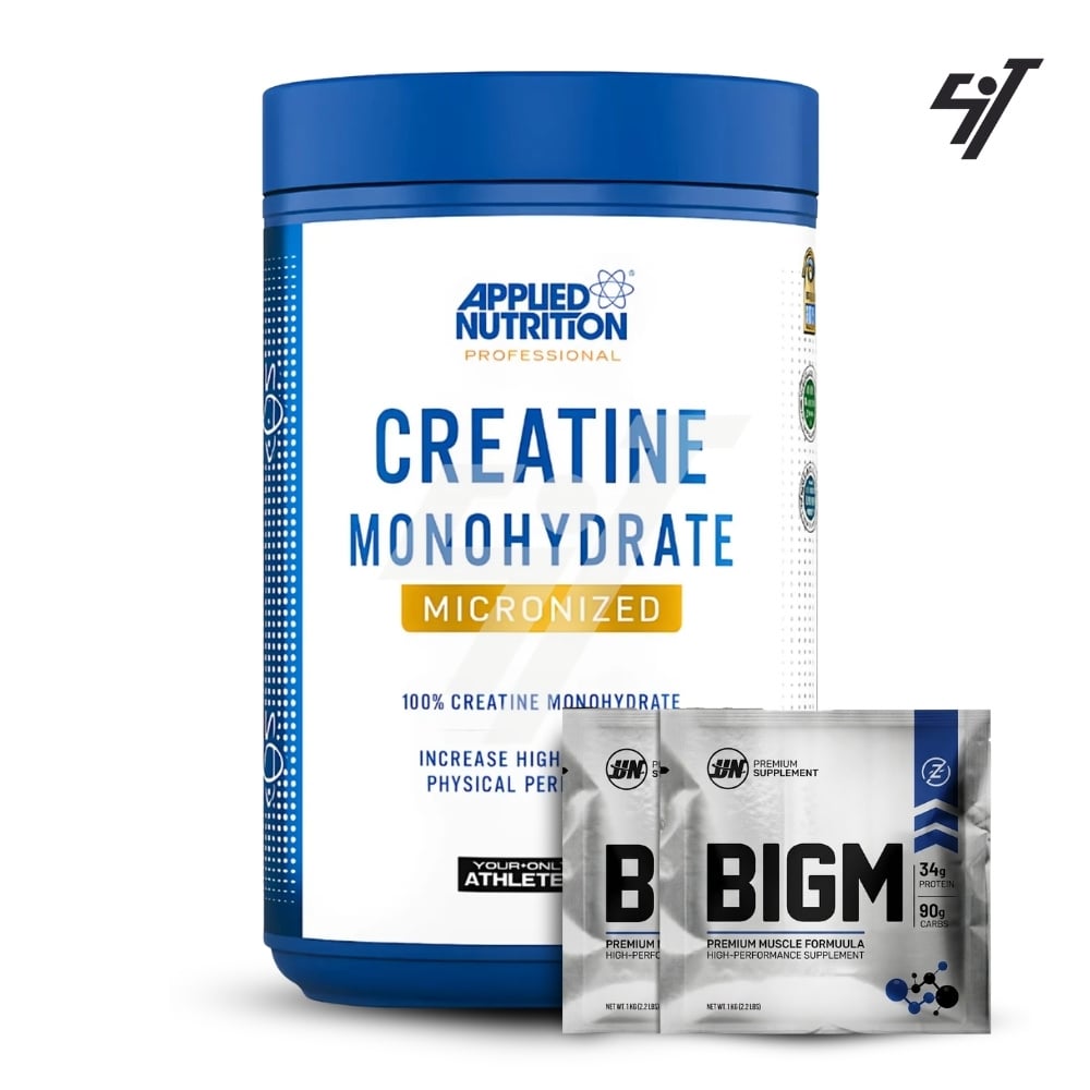 CREATINA MONOHIDRATADA APPLIED NUTRITION 500GR - 1