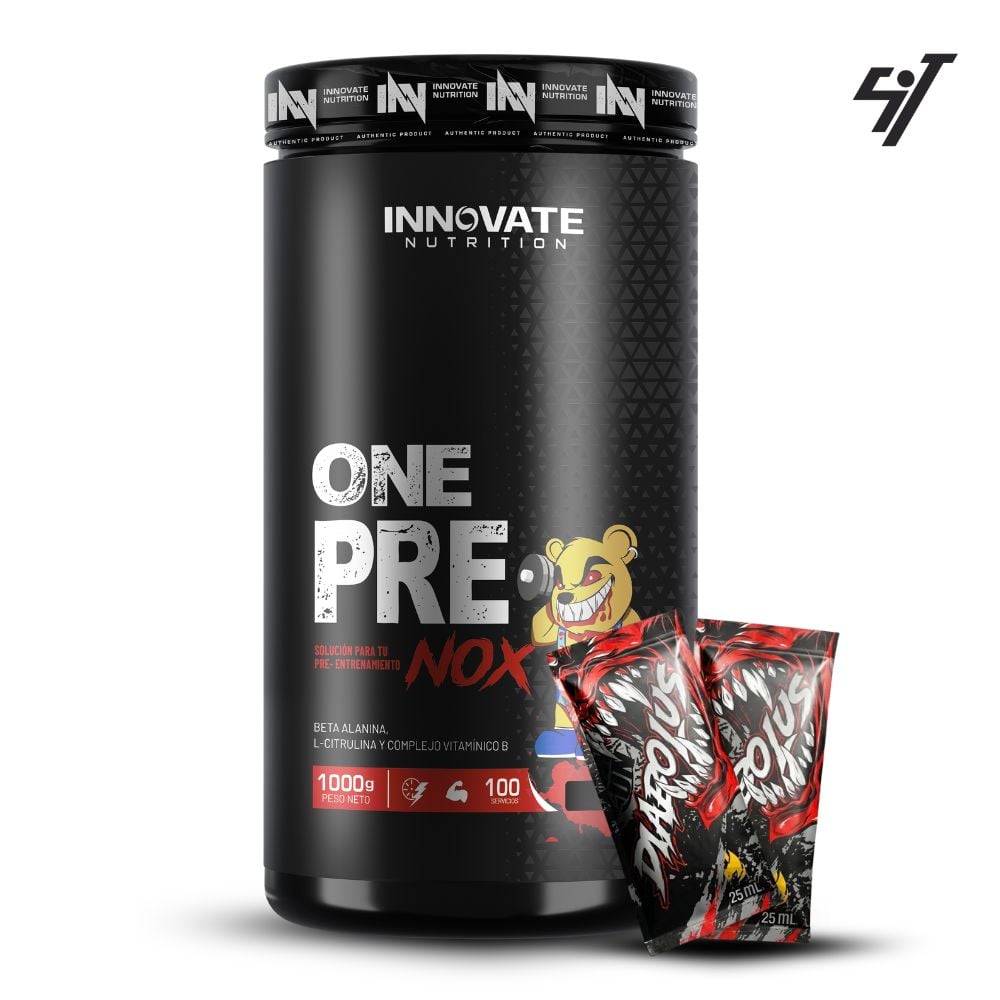 PRE ENTRENO ONE PRE NOX 1KG FUIT PUNCH - 1