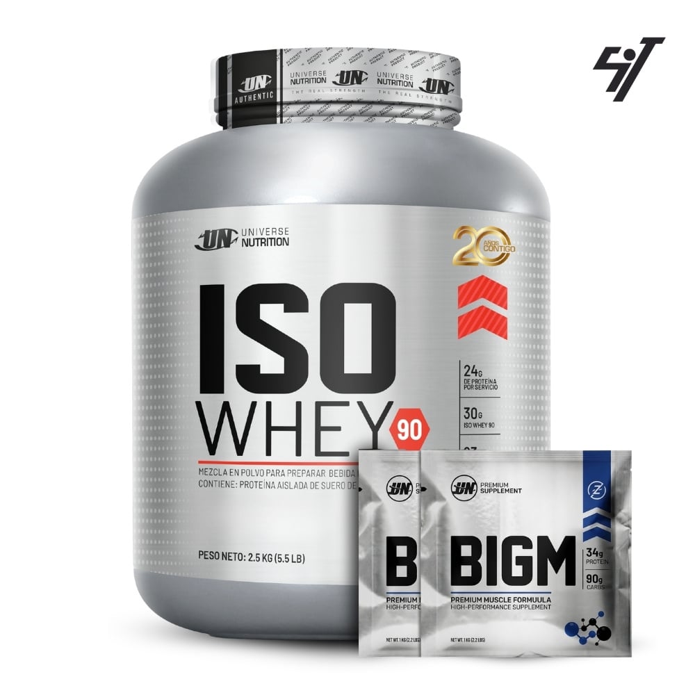 ISO WHEY 90 DE 2.5 KG CHOCOLATE - 1