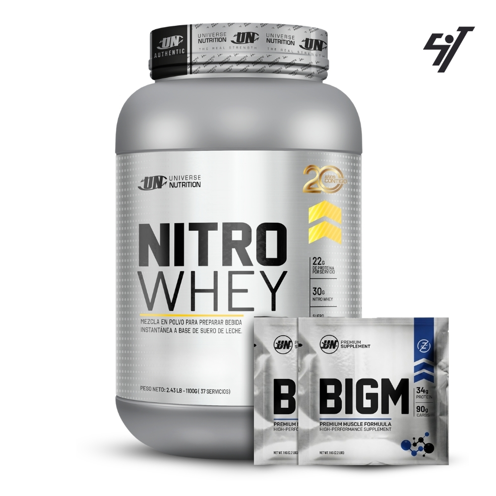 NITRO WHEY DE 1.1 KG CHOCOLATE - 1
