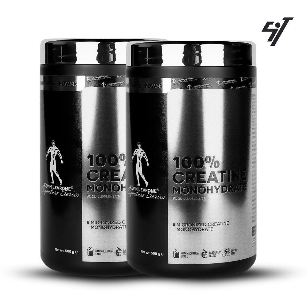 PACK CREATINA MONOHIDRATADA KEVIN LEVRONE 500GR X4 - 1