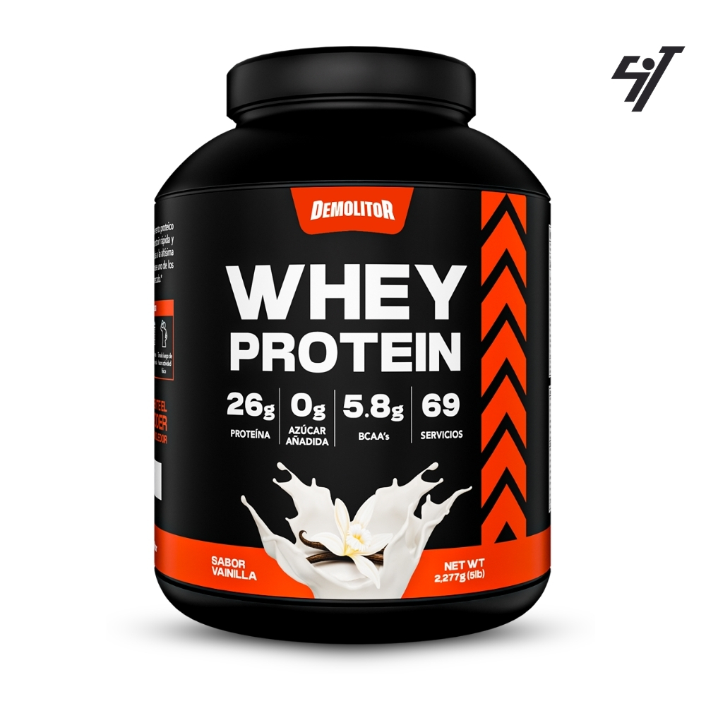 PROTEÍNA DEMOLITOR WHEY PROTEIN 5LB VAINILLA - 1