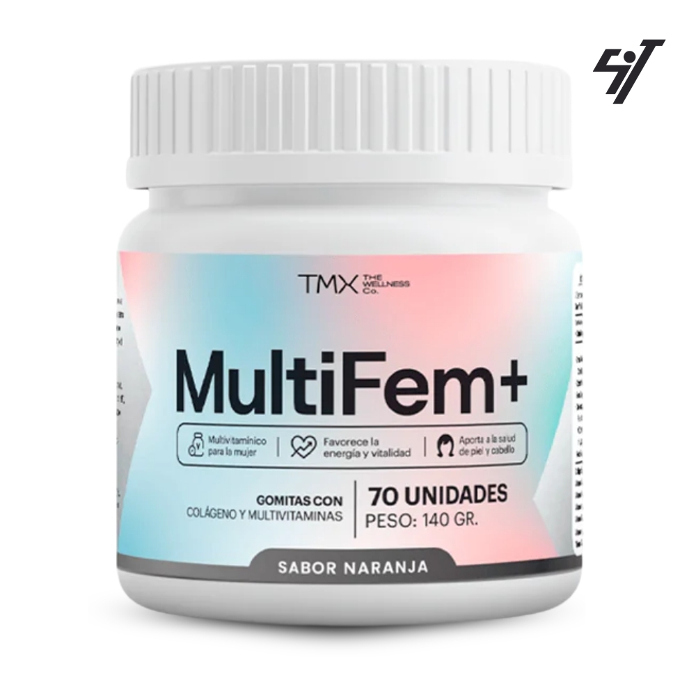 GOMITAS MULTIFEM+SABOR NARANJA 70 SERVICIOS TMX WELLNESS - 1