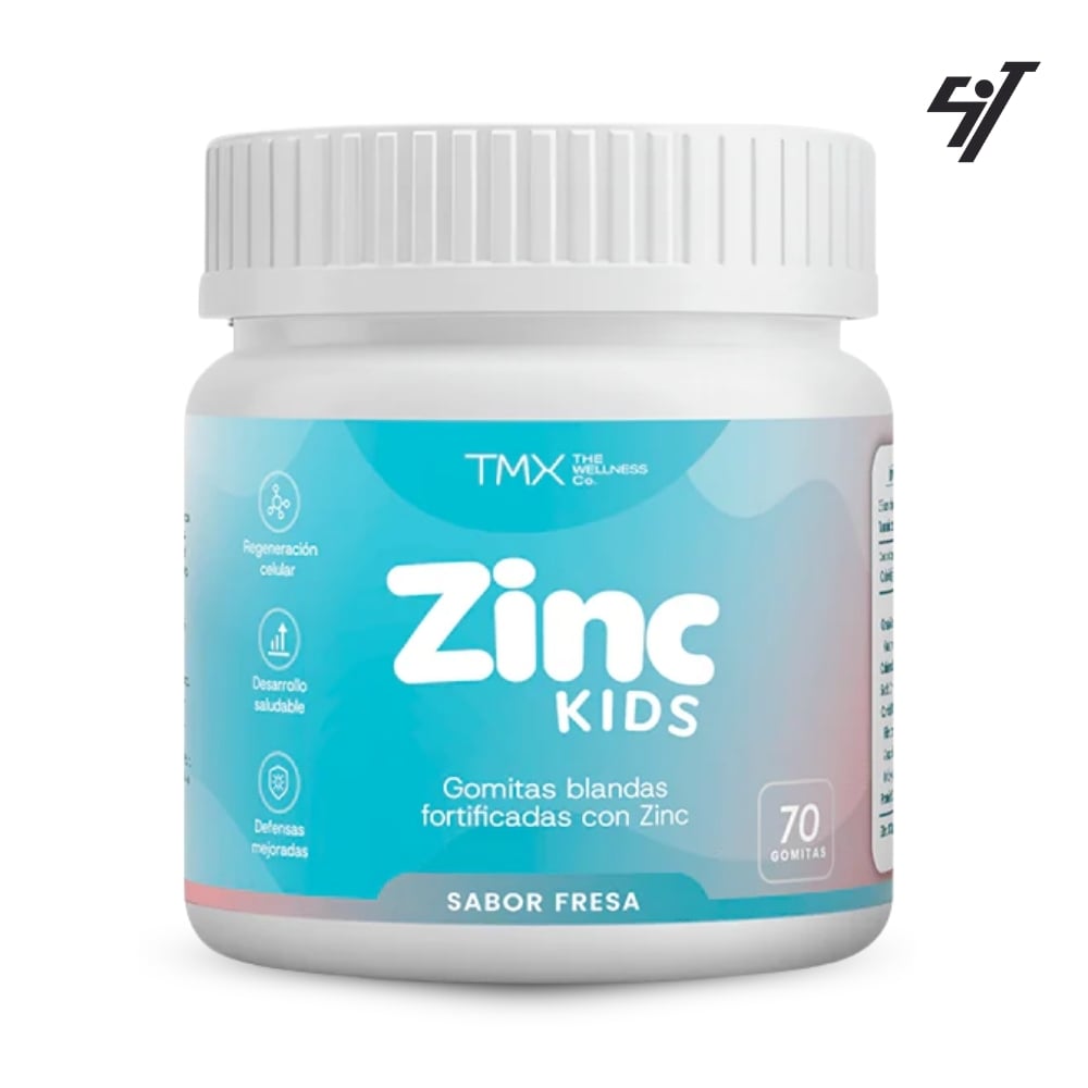 GOMITAS ZINC KIDS SABOR FRESA 70 SERVICIOS TMX WELLNESS - 1