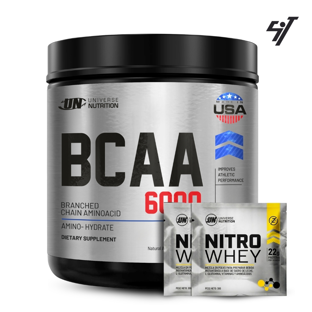 Aminoácidos Pro Bcaa UN 6000 490g Citrus Punch - 1