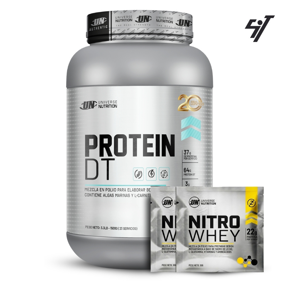 Proteína Protein Dt 1.5 kg Vainilla - 1