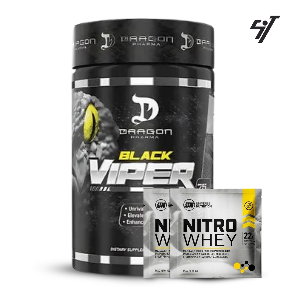 Black Viper Dragon Pharma 90 caps - 1