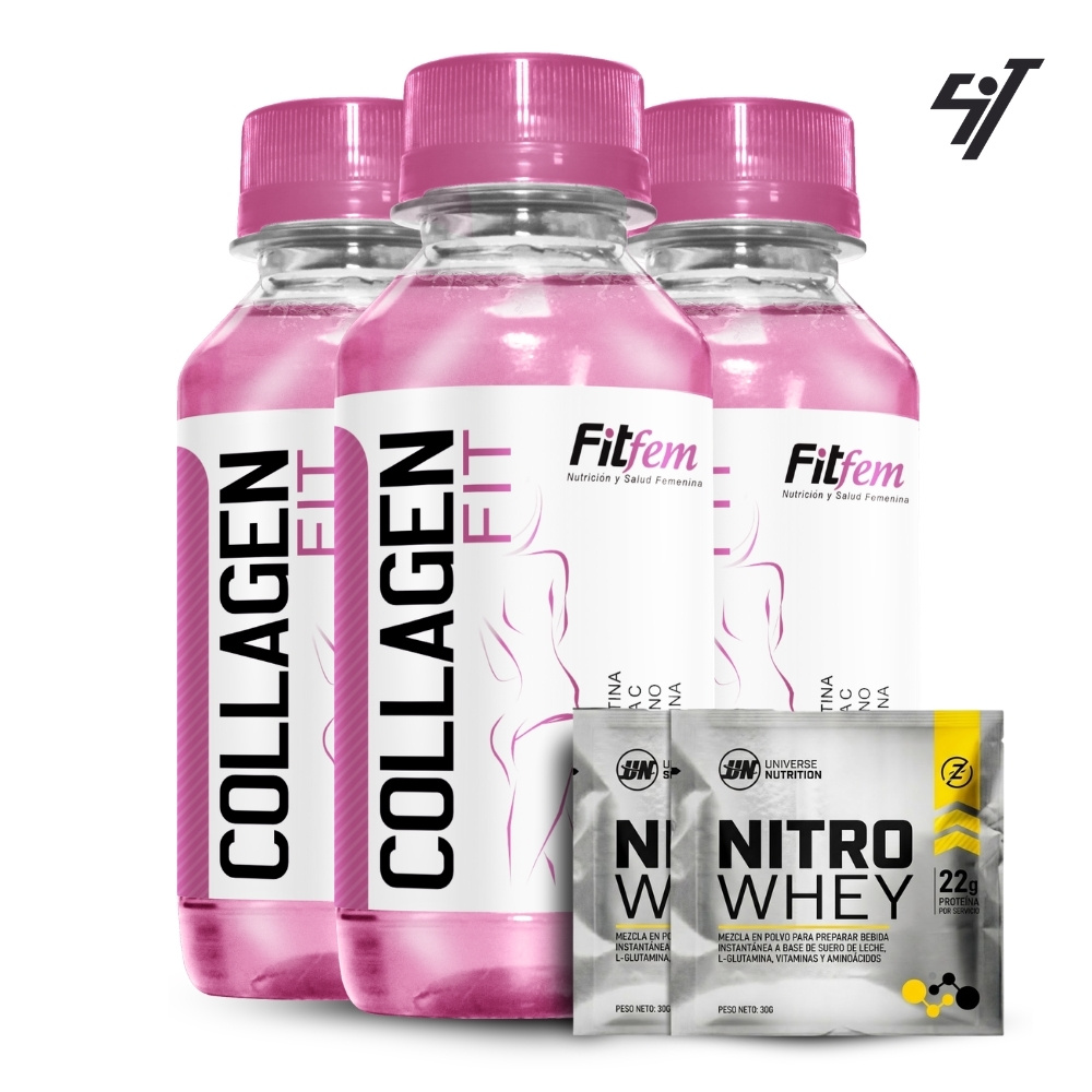 Collagen Fit 15 Botellas Blueberry - 1